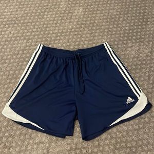 Navy blue and white Sport shorts